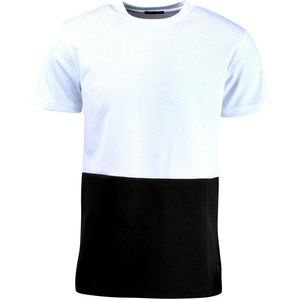 UNYFORME MEN FERRIS KNIT TEE (WHITE / BLACK)